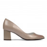 Elegante Damenschuhe 1283 Cappuccino