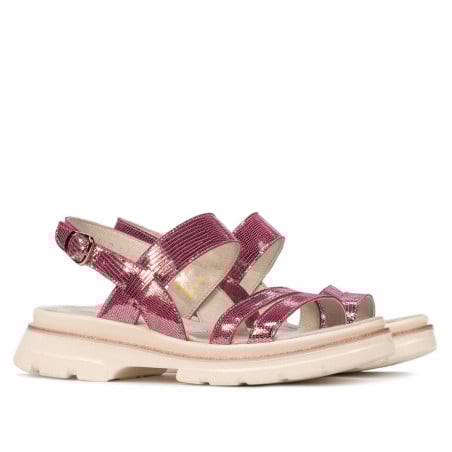 Damensandalen 5075 Perlmutt Lila