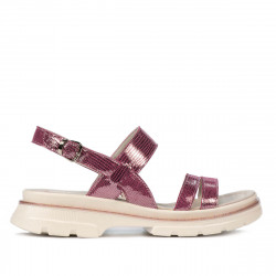 Damensandalen 5075 Perlmutt Lila