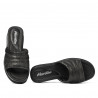 Damensandalen 5074 Schwarzer Python
