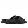 Damensandalen 5074 Schwarzer Python