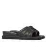 Damensandalen 5074 Schwarzer Python