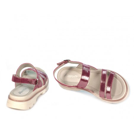 Damensandalen 5075 Perlmutt Lila