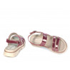 Damensandalen 5075 Perlmutt Lila