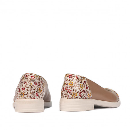 Damen Ballerinas 6036 nude kombiniert