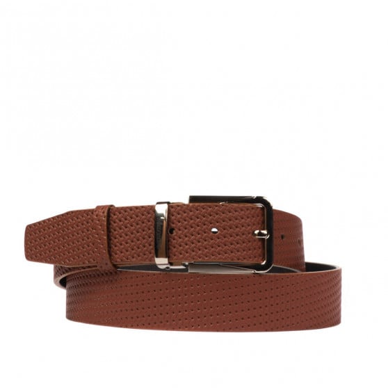 Herren Gürtel 50b braun geprägt Herren Gürtel 50b braun geprägt