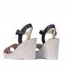 Damensandalen 5080 kombiniert indigo