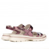 Damensandalen 5075-1 Perlmuttviolett