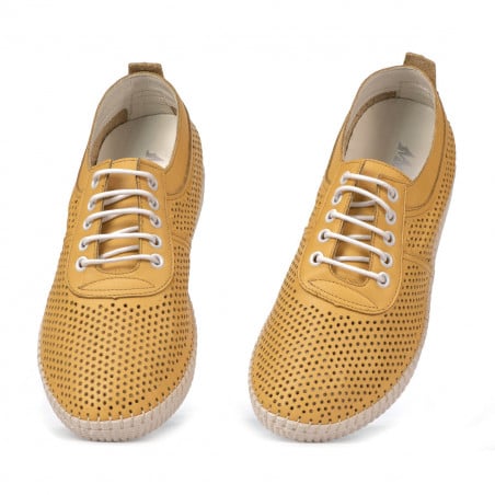 Damen Mokassins 6034 gelb