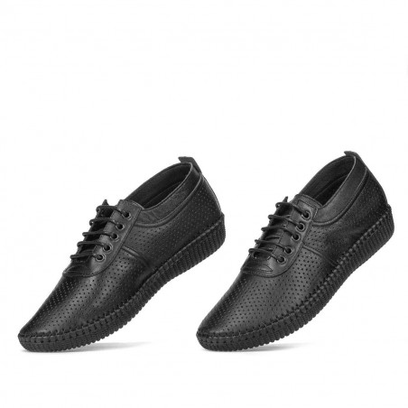 Damen Mokassins 6034-1 schwarz