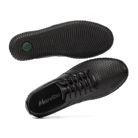 Damenmokassins 6034 schwarz