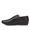 Damenmokassins 6034 schwarz