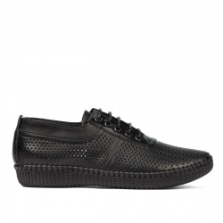 Damenmokassins 6034 schwarz