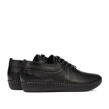 Damenmokassins 6034 schwarz