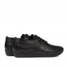 Damenmokassins 6034 schwarz