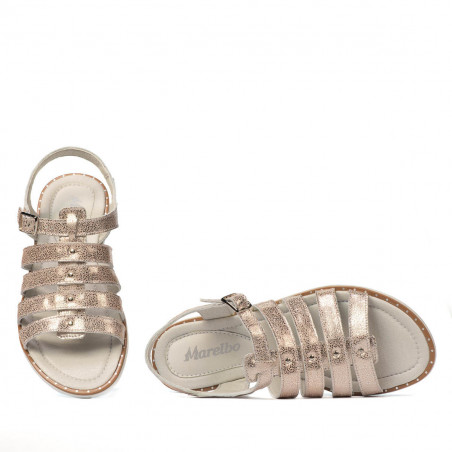 Damensandalen 5077 Perlmuttrosa