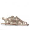 Damensandalen 5077 Perlmuttrosa