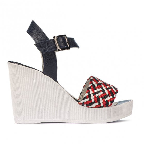Damensandalen 5080-1 in kombiniertem Indigo Damensandalen 5080-1 in kombiniertem Indigo