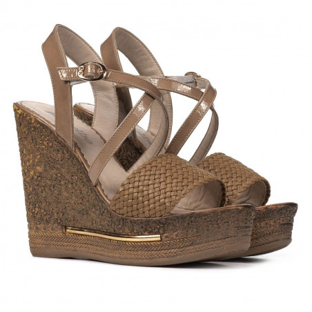 Damensandalen 5079 Cappuccino