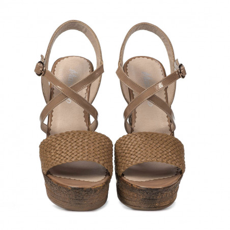 Damensandalen 5079 Cappuccino