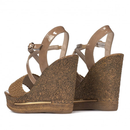 Damensandalen 5079 Cappuccino