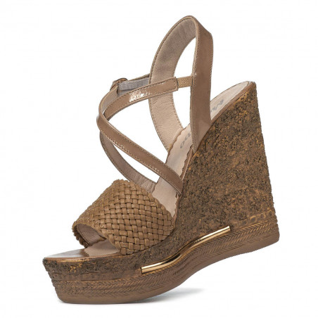 Damensandalen 5079 Cappuccino