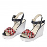 Damensandalen 5080 kombiniert indigo
