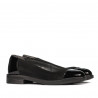 Damen-Ballerinas 6036 schwarz kombiniert