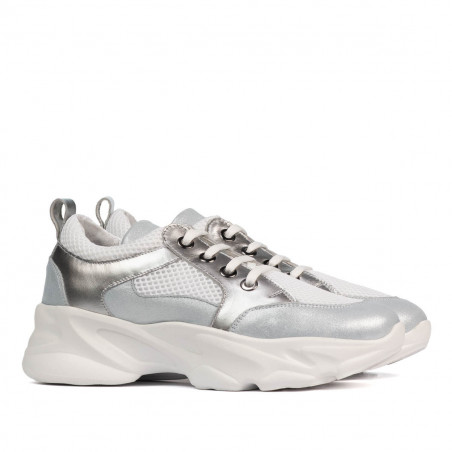 Damen Sportschuhe 6038 in Blau-Perlmutt-Kombination