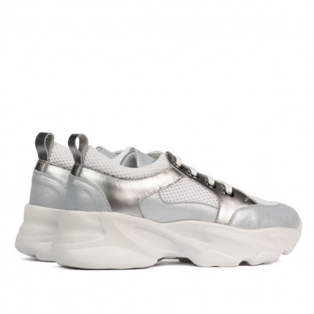 Damen Sportschuhe 6038 in Blau-Perlmutt-Kombination