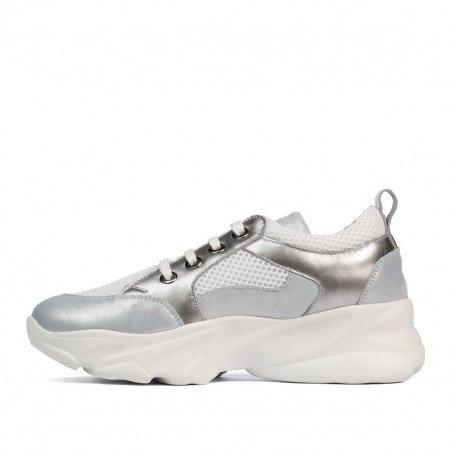 Damen Sportschuhe 6038 in Blau-Perlmutt-Kombination