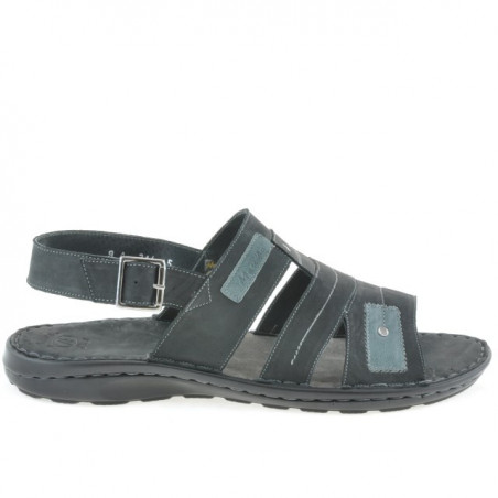 Herrensandalen (große Größen) 314m Tuxon Schwarz