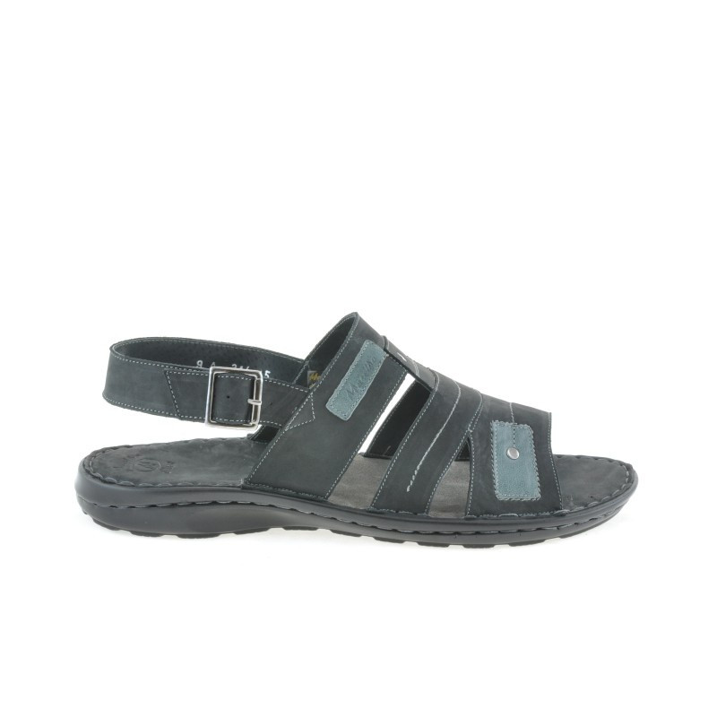 Herrensandalen (große Größen) 314m Tuxon Schwarz