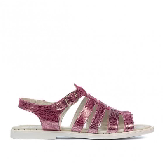 Damen Sandalen 5077-1 lila Perlmutt Damen Sandalen 5077-1 lila Perlmutt