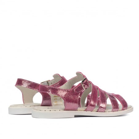 Damen Sandalen 5077-1 lila Perlmutt