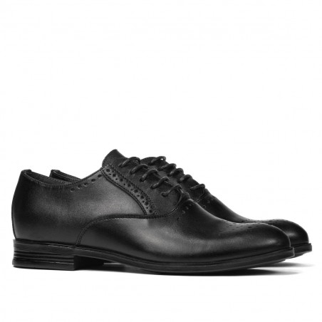 Elegante Jugendlichenschuhe 380 schwarz