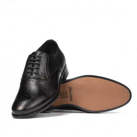 Elegante Herrenschuhe 932 Schwarz