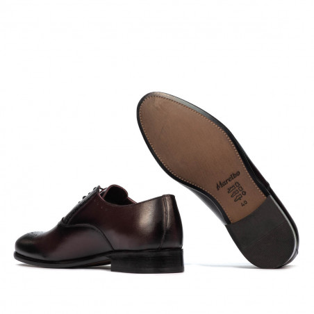 Elegante Herrenschuhe 932 in Bordeaux