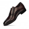 Elegante Herrenschuhe 932 in Bordeaux