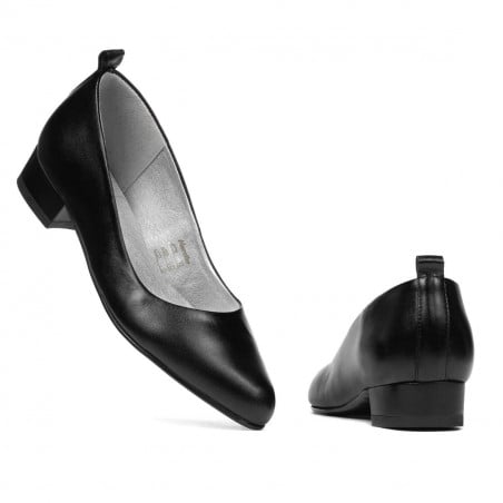 Elegante/freizeit Schuhe Damen 1285 schwarz