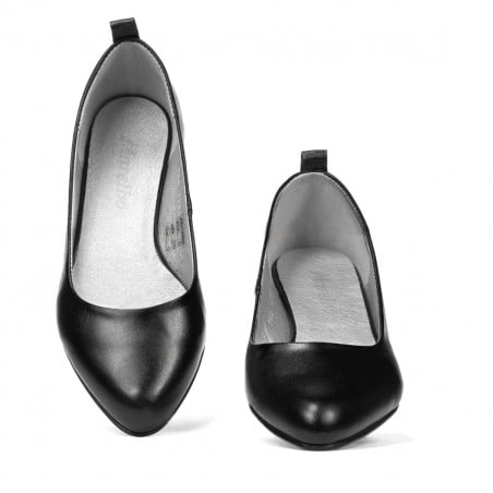 Elegante/freizeit Schuhe Damen 1285 schwarz
