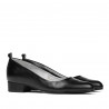 Elegante/freizeit Schuhe Damen 1285 schwarz
