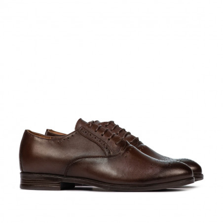 Elegante Schuhe für Jugendliche 380 in Kaffee