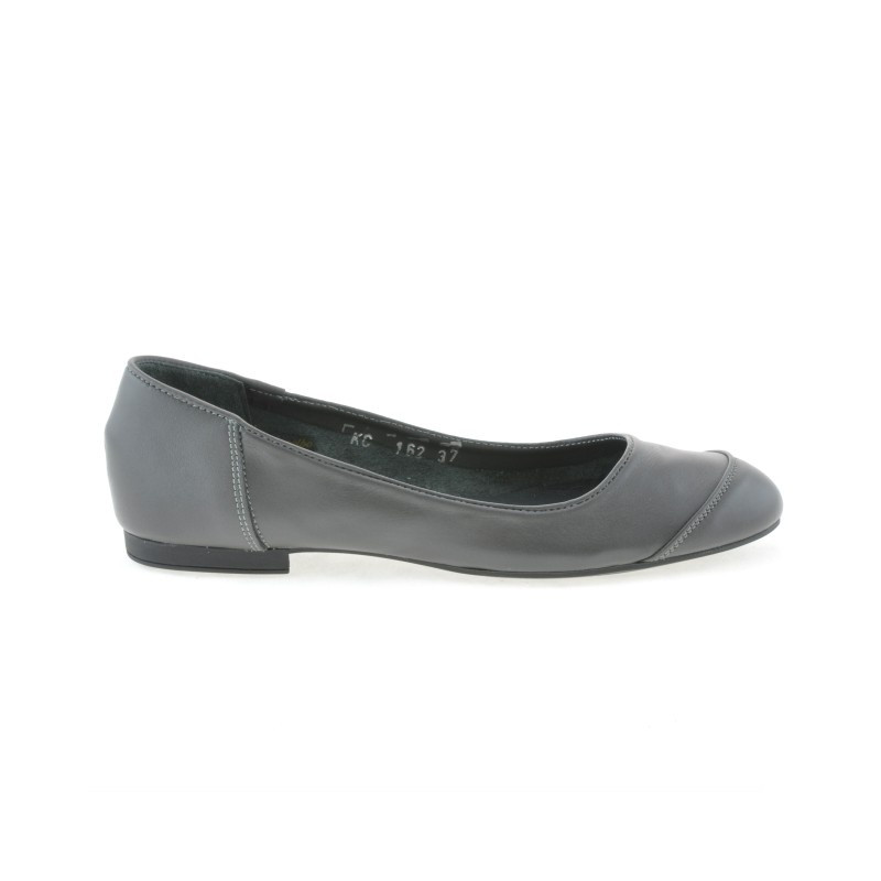 Damen-Ballerinas 162 grau