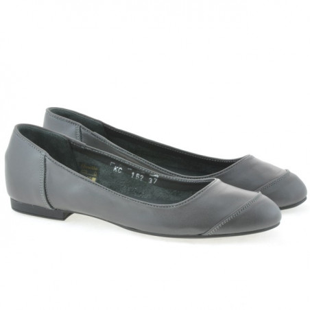 Damen-Ballerinas 162 grau