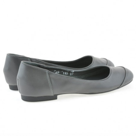 Damen-Ballerinas 162 grau