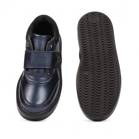 Kinderschuhe 2009 Indigo Perlmutt kombiniert