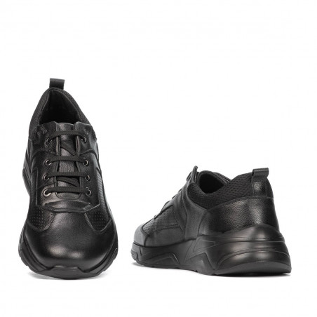 Herrensportschuhe 931m schwarz