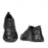 Herrensportschuhe 931m schwarz