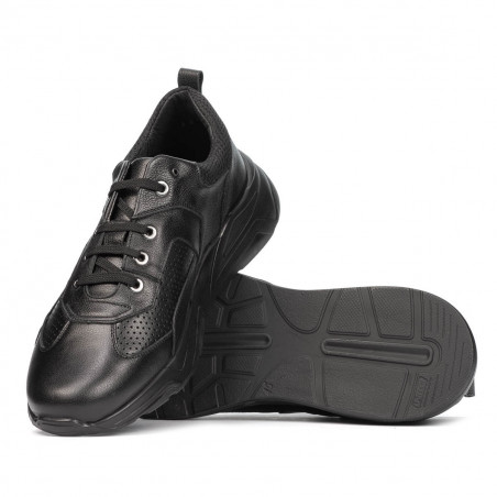 Herrensportschuhe 931m schwarz